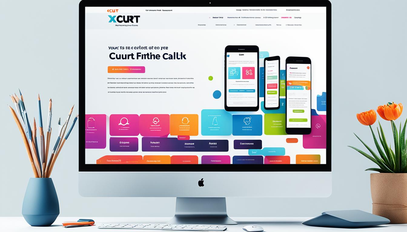 Página de destino personalizada em xcurt