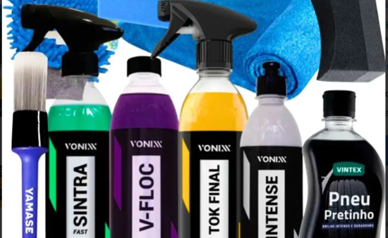 Kit Lavagem Shampoo Cera Tok Final Intense Sintra Fast Vonix